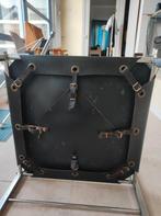 Zwart leren stoelen - ref. Martin Visser - 2 st. - leer, Ophalen