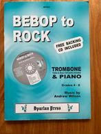 Bebop to Rock - Trombone & Piano, Ophalen of Verzenden, Zo goed als nieuw, Artiest of Componist, Jazz