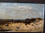 Schilderij duinlandschap., Antiek en Kunst, Kunst | Schilderijen | Klassiek, Ophalen of Verzenden