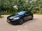 Volvo V40 D2 2.0 88KW/120PK Aut-6 2017 Zwart, Auto's, Zwart, 4 cilinders, Leder en Stof, Origineel Nederlands
