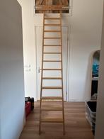 Mooie houten ladder - 3 meter, Doe-het-zelf en Verbouw, Ladders en Trappen, Ophalen, Gebruikt, Ladder, 2 tot 4 meter