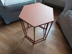 hexagon bijzet tafeltjes 2 stuks, 45 tot 60 cm, Minder dan 55 cm, Rond, Ophalen of Verzenden