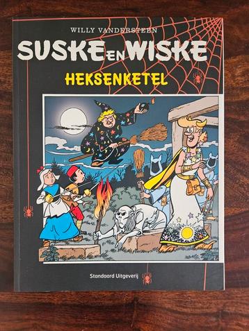 Suske en Wiske, Heksenketel, met tekening en gesigneerd beschikbaar voor biedingen