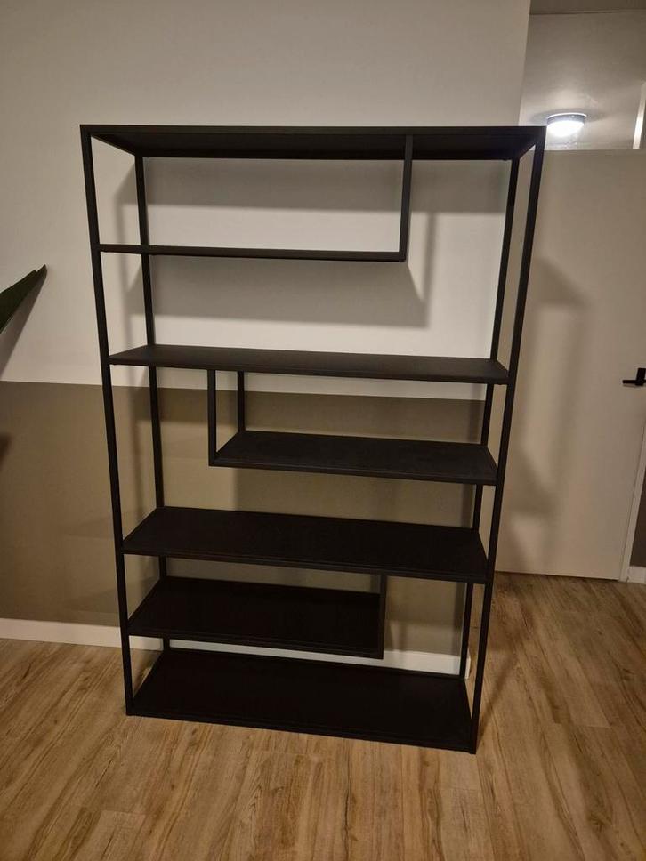 Stoere Woood Teun Vakkenkast, Huis en Inrichting, Kasten | Boekenkasten, Gebruikt, 100 tot 150 cm, 150 tot 200 cm, 25 tot 50 cm