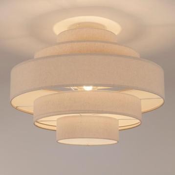 plafondlamp 52cm beige tafel bed hoekbank bank keuken lamp beschikbaar voor biedingen