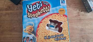 Yeti in mijn spaghetti spel compleet  beschikbaar voor biedingen