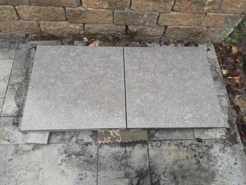 Te koop: ceramische tegels. GeoCeramica 60x60x4. lichtgrijs, Tuin en Terras, Tegels en Klinkers, Nieuw, Terrastegels, Keramiek