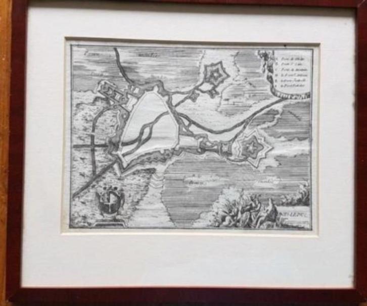 Gravure 's-Hertogenbosch 1675 Jacobus Harrewijn (1660-1727), Antiek en Kunst, Kunst | Etsen en Gravures, Ophalen