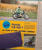 Test Honda CB400 T, Verzenden, Zo goed als nieuw, Motoren
