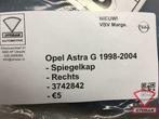 opel astra g 2004 spiegelkap spiegel kap rechts nieuw! 37428, Auto-onderdelen, Spiegels, Ophalen of Verzenden, Nieuw, Opel