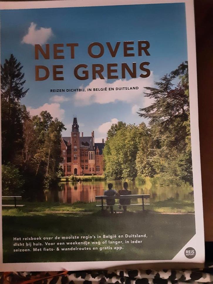 Net over de grens: België & Duitsland Reisgids, Boeken, Reisgidsen, Zo goed als nieuw, Reisgids of -boek, Benelux, Overige merken