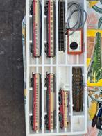 Vintage HEMA TEE modeltreinset H0 – compleet met trafo en ra, Overige merken, Treinset, Gelijkstroom, Ophalen of Verzenden