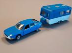 Citroën CX 2200 berline met Norev caravan 1:43 Norev, Ophalen of Verzenden, Auto, Norev