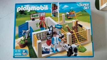 Playmobil 4009 superset zoo dierenverzorger dierenstation beschikbaar voor biedingen