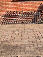Ijzeren sierhekwerk en poort +/- 8,5 meter, Tuin en Terras, Ophalen, Met poort, Gebruikt, Sierhekwerk