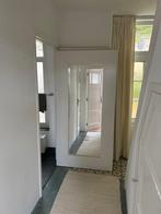 IKEA houten spiegel , groot , wit geschilderd, Huis en Inrichting, Woonaccessoires | Spiegels, Ophalen, Gebruikt, 75 tot 100 cm