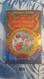 Geronimo Stilton - De grote invasie van Rokford - nieuwstaat, Ophalen, Zo goed als nieuw, Geronimo Stilton, Fictie algemeen