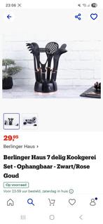 Berlinger haus kookgerei set 7 delig nieuw, Ophalen of Verzenden, Nieuw