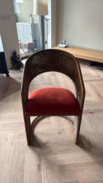Rotan stoel, Huis en Inrichting, Stoelen, Ophalen, Bruin, Zo goed als nieuw, Eén