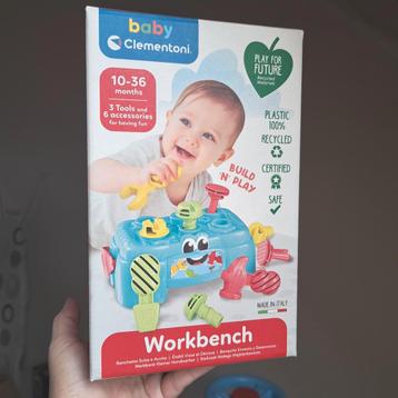 Clementoni baby werkbank. Compleet set beschikbaar voor biedingen