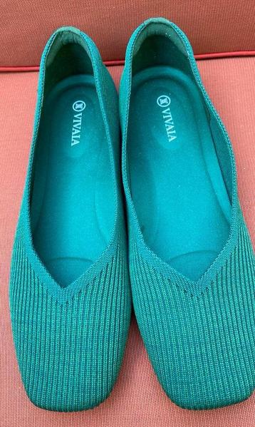 Damesschoen instap Vivaia margot flat green beschikbaar voor biedingen