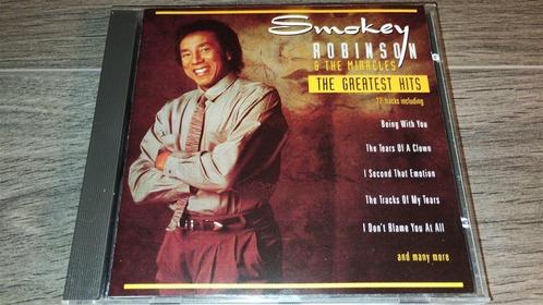 Smokey Robinson & The Miracles - The Greatest Hits, Cd's en Dvd's, Cd's | R&B en Soul, Zo goed als nieuw, 1980 tot 2000, Ophalen of Verzenden