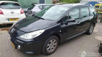Peugeot 307 SW 2006 1.6 HDi 9HX Zwart EXLD onderdelen beschikbaar voor biedingen