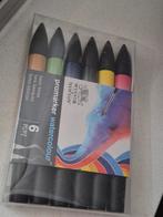 Winsor & Newton Promarker watercolour 6pc, Hobby en Vrije tijd, Tekenen, Ophalen of Verzenden, Nieuw