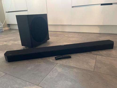Samsung Cinematic Q-series HW-Q900A soundbar en subwoofer, Audio, Tv en Foto, Soundbars, Zo goed als nieuw, Bluetooth, Met externe subwoofer