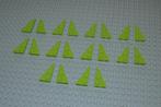 L561 Vleugels 2x4 10x links en 10x rechts lime, Ophalen of Verzenden, Nieuw, Losse stenen, Lego