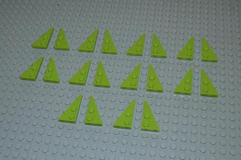 L561 Vleugels 2x4 10x links en 10x rechts lime, Kinderen en Baby's, Speelgoed | Duplo en Lego, Nieuw, Lego, Losse stenen, Ophalen of Verzenden