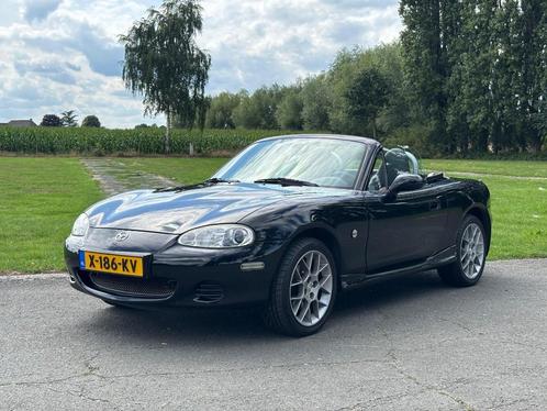 Mazda MX-5 NBFL 1.6l Brilliant Black-Unplugged | 2e eigenaar, Auto's, Mazda, Particulier, MX-5, ABS, Airbags, Boordcomputer, Centrale vergrendeling
