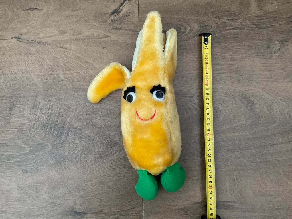 Gebruikte, niet kapot, banaan knuffel pluche 30 cm, Ophalen, Gebruikt, Overige typen