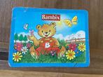 Vintage Bambix koekjes blik, Ophalen, Gebruikt, Koek(jes), Overige merken