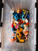 Bak met duplo, dieren, frozen, graafmachine, Ophalen, Gebruikt