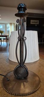 Te koop draadstalen, vintage handgemaakte lampen voet, Ophalen, Minder dan 50 cm