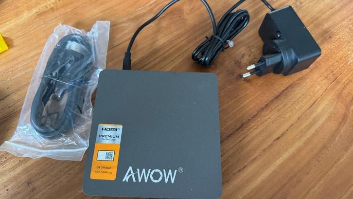 AWOW mini PC TX33 6Gb 64GB eMMC 128GB SSD, Computers en Software, Desktop Pc's, Gebruikt, SSD, Ophalen