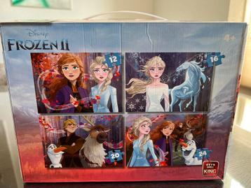 Frozen puzzel (4 in 1) beschikbaar voor biedingen