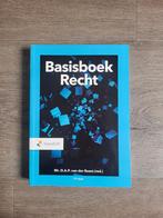 Basisboek Recht, Ophalen of Verzenden, Zo goed als nieuw, O.A.P. van der Roest