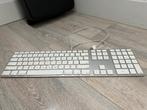 Apple USB Toetsenbord met Numeriek (A1243) | Aluminium, Computers en Software, Ophalen of Verzenden, Zo goed als nieuw, Qwerty