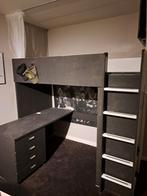 Gratis Ikea hoogslaper compleet met matras en beddengoed, Huis en Inrichting, Ophalen, Gebruikt, Eenpersoons, 90 cm