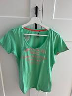 Gaastra T shirt groen met print voorop in oranje, Gaastra, Ophalen of Verzenden, Zo goed als nieuw, Korte mouw