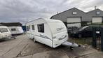 Adria Adora 6 PERSOONS + MOVER, Caravans en Kamperen, Overige typen, Schokbreker, Bedrijf, Treinzit
