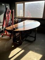 Uitklaptafel ovaal antiek, Ophalen
