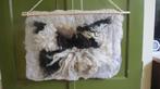 Fleurig wandkleed, hand gevilt, diverse wol soorten,70x47cm, Huis en Inrichting, Woonaccessoires | Wanddecoraties, Verzenden, Nieuw