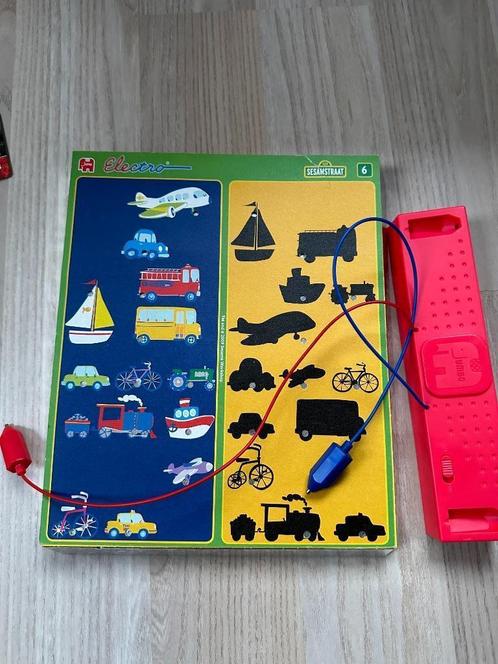 Jumbo Electro Sesamstraat met 10 verschillende kaarten, Kinderen en Baby's, Speelgoed | Educatief en Creatief, Gebruikt, Taal en Lezen