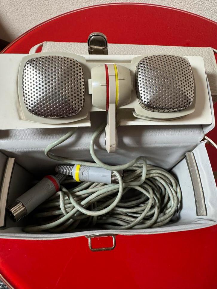 Grundig GDSM 202 Vintage Stereo Microfoon - Collector, Muziek en Instrumenten, Microfoons, Gebruikt, Studiomicrofoon, Ophalen of Verzenden