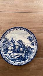 Delfts Blauw Chemkefa wandbord De Herfst als nieuw !, Ophalen