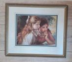 Ingelijste zeefdruk Pierre-Auguste Renoir, Lezen., Verzamelen, Ophalen of Verzenden, 1980 tot heden, Zo goed als nieuw, Overige onderwerpen