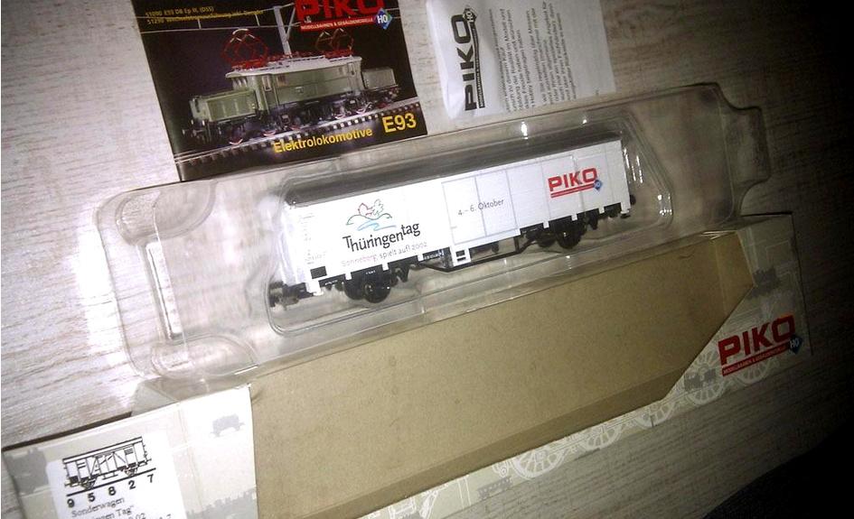 Piko 95827 Goederenwagon Thüringentag H0 spoor NIEUW in OVP, Hobby en Vrije tijd, Modeltreinen | H0, Gelijkstroom of Wisselstroom